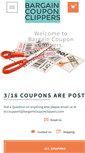 Mobile Screenshot of bargaincouponclippers.com